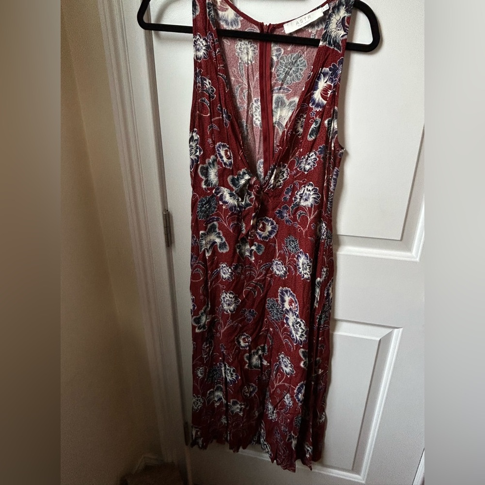 Flowy Knee Length Astr Dress